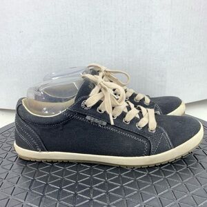 Taos Footwear Charcoal and Beige Sneakers